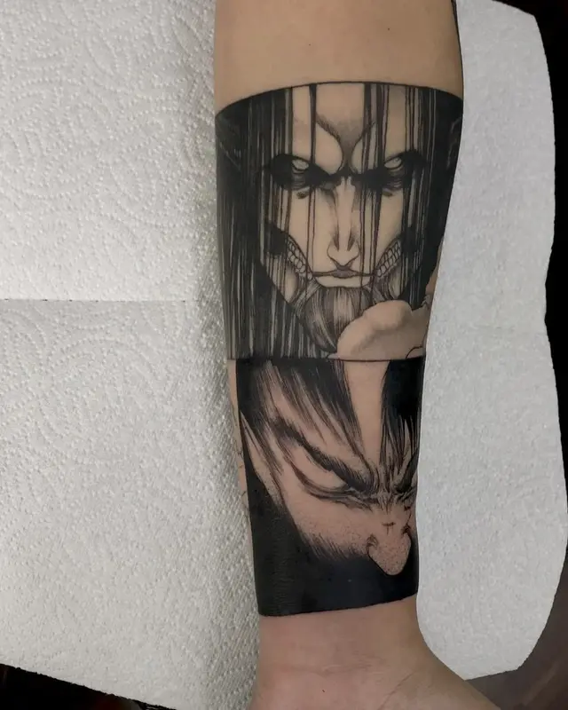 Manga panels — Berserk